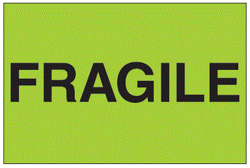 Fragile Fluorescent Green Labels