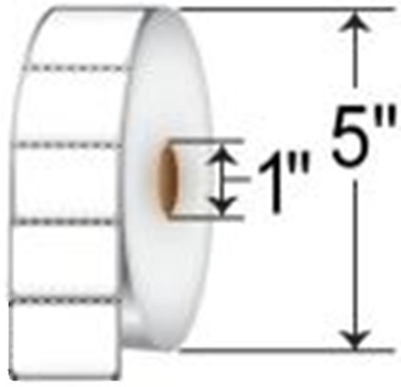 5" OD Blank Thermal Transfer Labels 5" OD Blank Thermal Transfer Labels