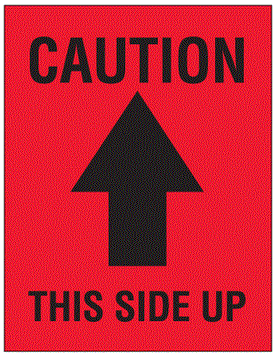 Caution This Side Up Labels