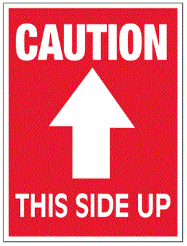 Caution This Side Up Labels
