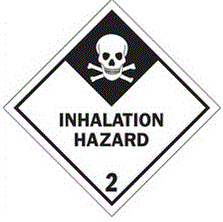 "Inhalation Hazard - 2" Labels
