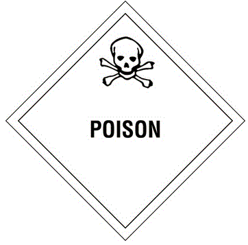 "Poison" Labels